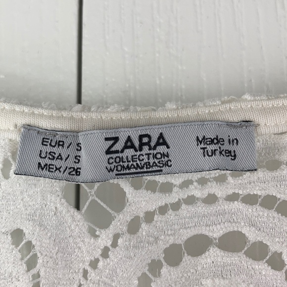 Zara Lace Crop Top - Picture 4 of 5